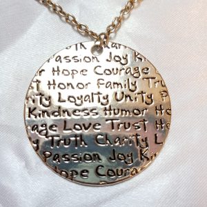 Photo of a handmade pendant necklace by a local artist in Branson, MO