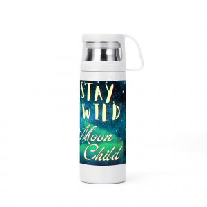 Customizable - Stay Wild Moon Child - Insulated Water Bottle