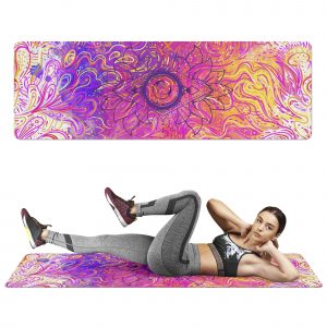 Manadala Bloom Rubber Yoga Mat