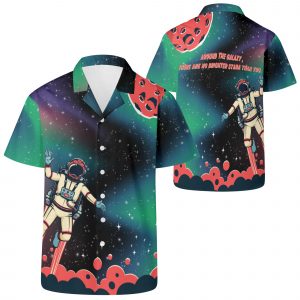 Retro Hawaiian Shirt - Out of This World Astronaut