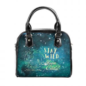Customizable - Stay Wild Moon Child - Compact Handbag